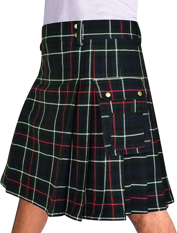 Mackenzie tartan utility kilt