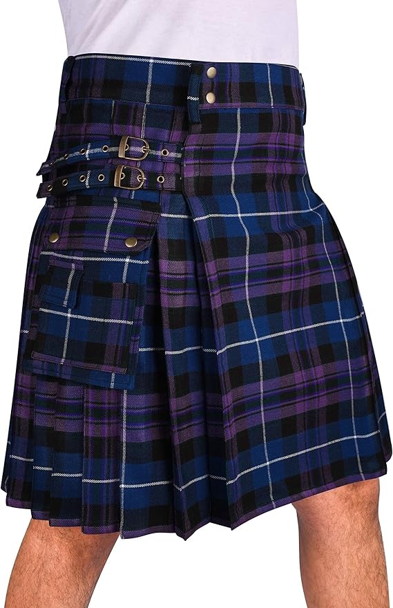 Pride of Scotland utility kilt for festivals and concerts