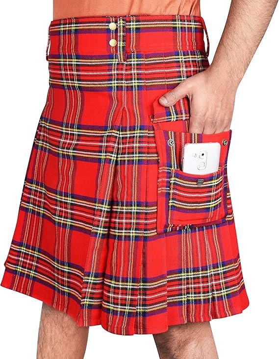 Royal Stuart tartan for youth formal events